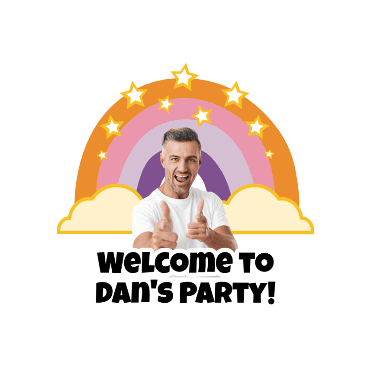 Custom Party Face Stickers - Make Celebrations Fun