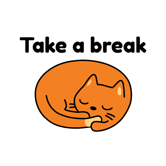 Take a break cat