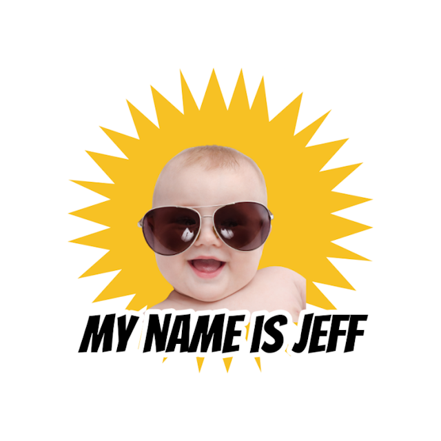 Baby's photo stickers