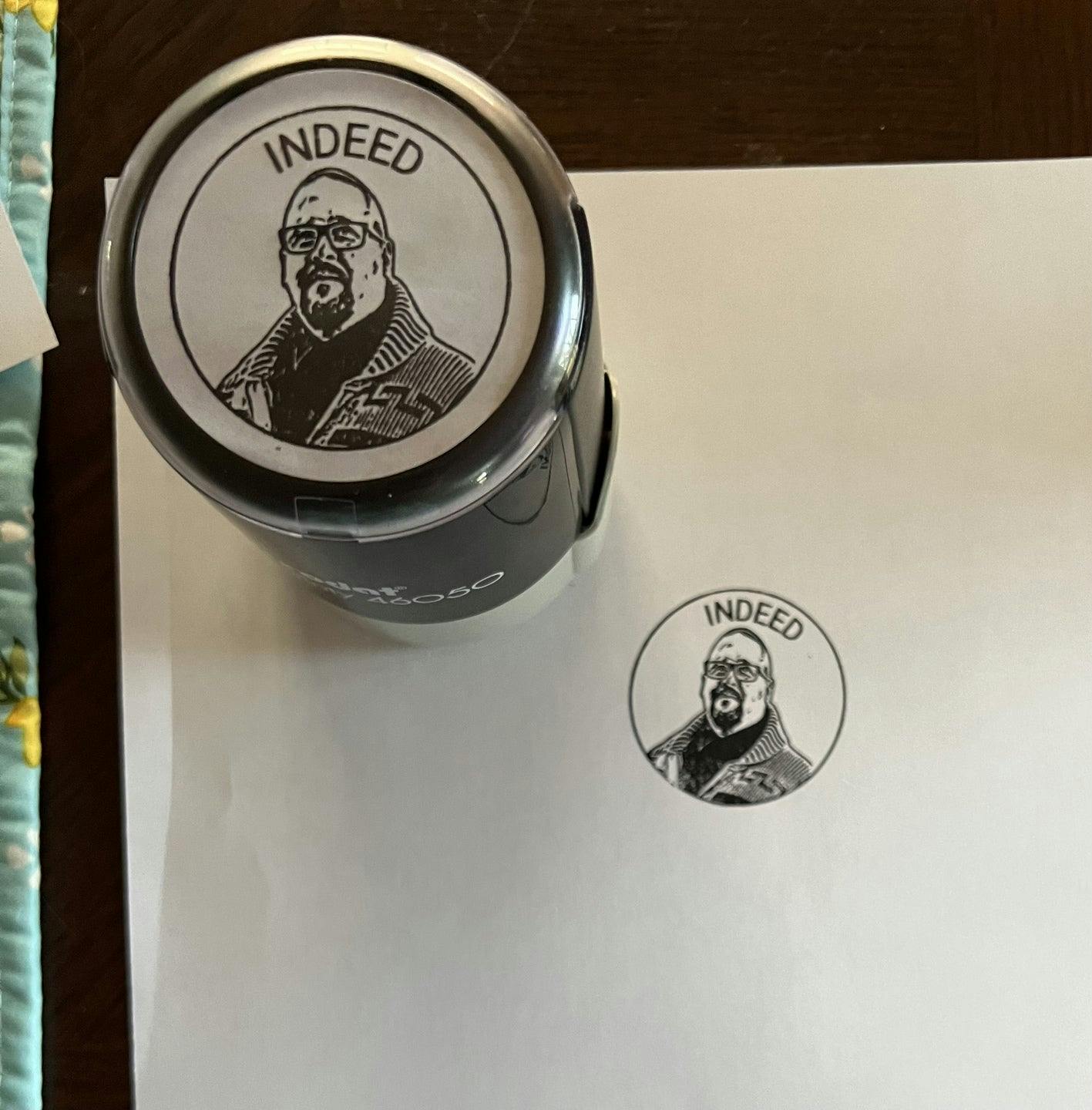 Images of Self-Inking Face Stamp (2)