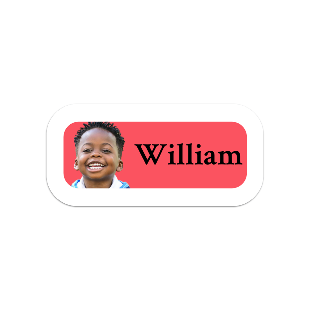 Images of Name Labels Personalized With Face (1)
